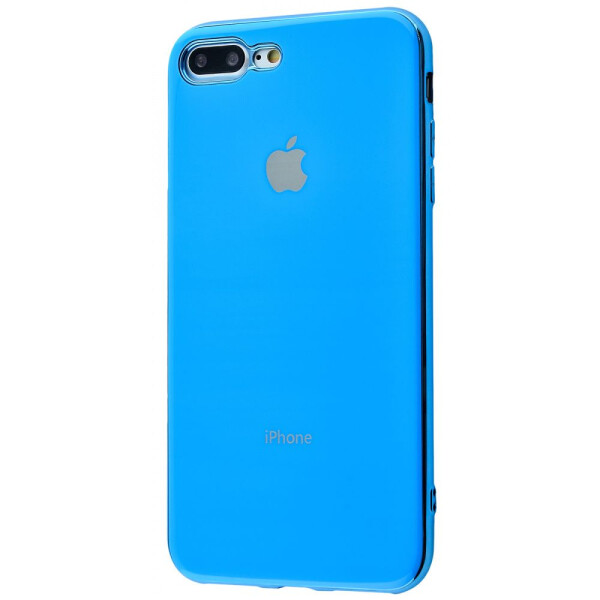 

Чехол-накладка Silicone iPhone case (TPU) iPhone 7 Plus/8 Plus blue