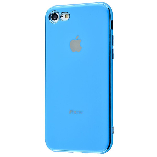 

Чехол-накладка Silicone iPhone case (TPU) iPhone 7/8/SE 2 blue