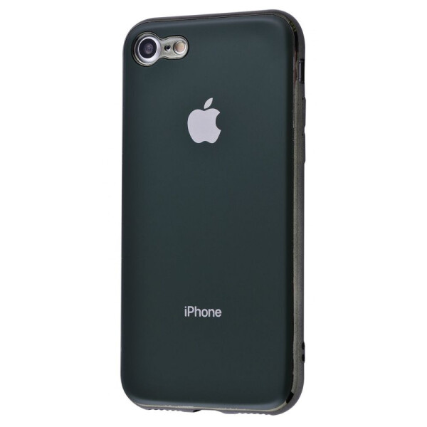 

Чехол-накладка Silicone iPhone case (TPU) iPhone 7/8/SE 2 matte_midnight_green