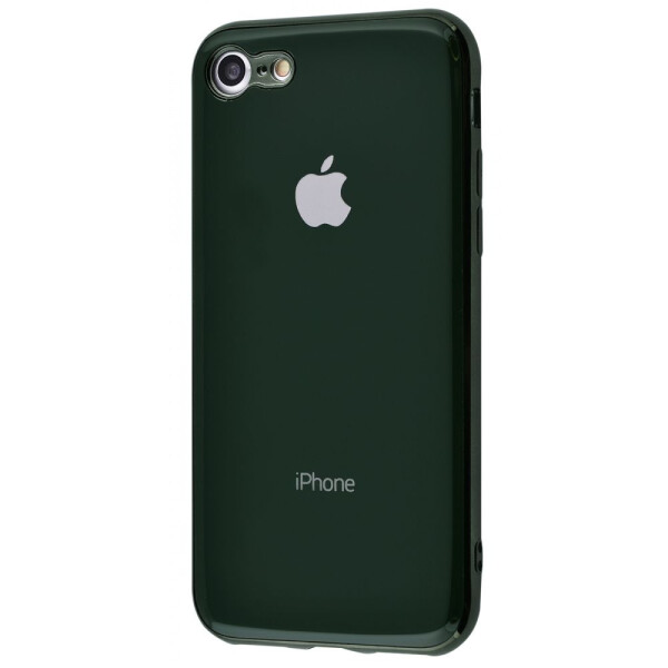

Чехол-накладка Silicone iPhone case (TPU) iPhone 7/8/SE 2 midnight_green