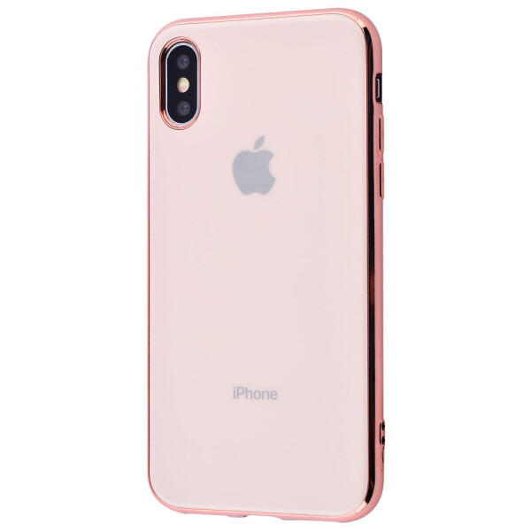

Чехол-накладка Silicone iPhone case (TPU) iPhone X/Xs gold