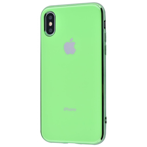 

Чехол-накладка Silicone iPhone case (TPU) iPhone Xs Max mint_gum
