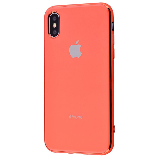 

Чехол-накладка Silicone iPhone case (TPU) iPhone Xs Max pink