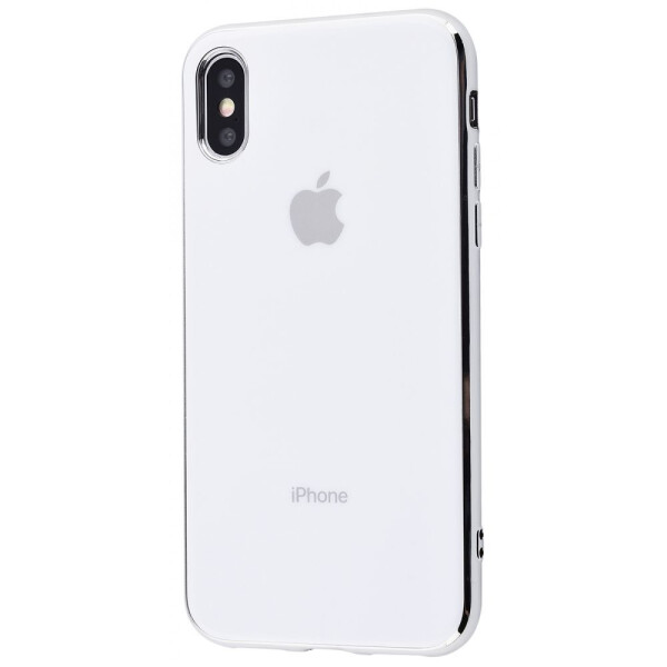 

Чехол-накладка Silicone iPhone case (TPU) iPhone Xs Max white