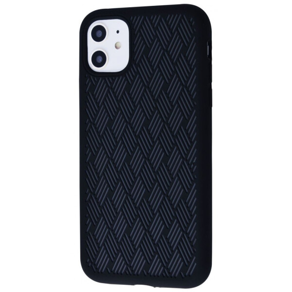 

Чехол-накладка Silicone Weaving Case iPhone 11 black