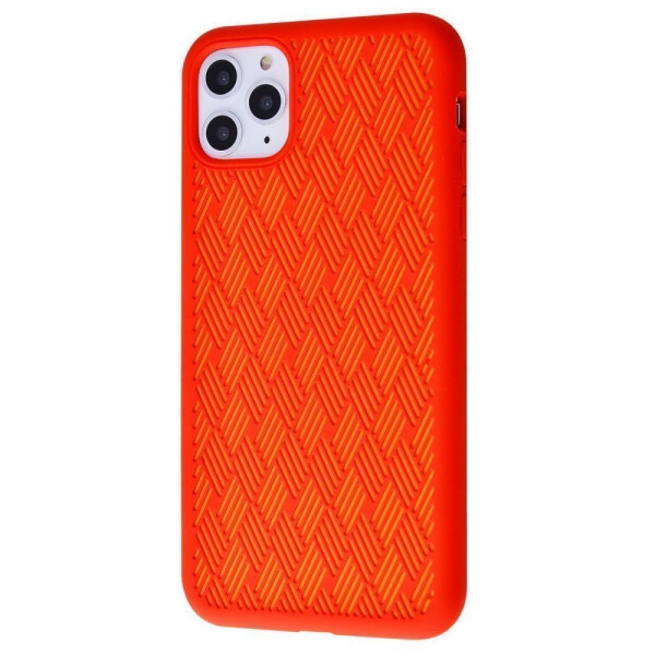 

Чехол-накладка Silicone Weaving Case iPhone 11 Pro Max red