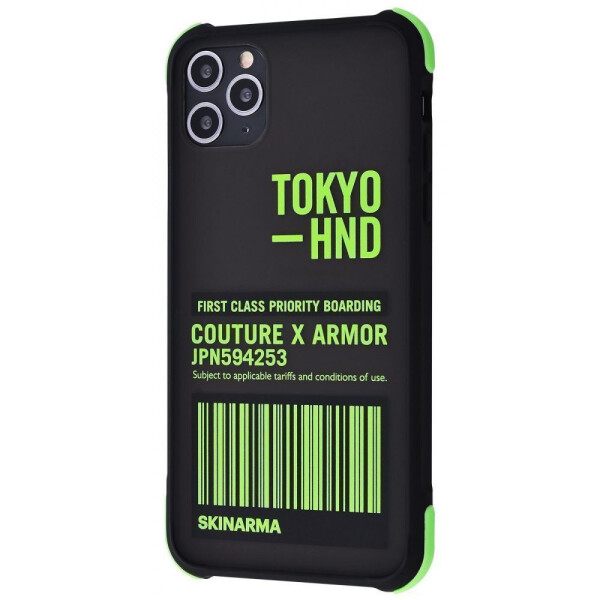 

Чехол-накладка SkinArma Case Shirudo Anti-Shock Series iPhone 11 Pro green