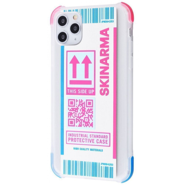 

Чехол-накладка SkinArma Case Shirudo Anti-Shock Series iPhone 11 Pro white_pink