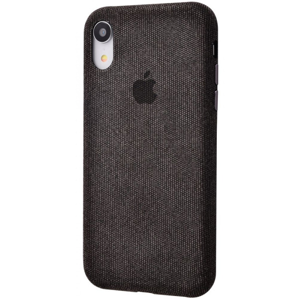 

Чехол-накладка Textile cover 360 Protect iPhone Xr black