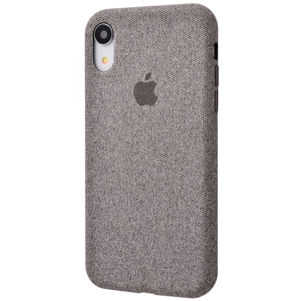 

Чехол-накладка Textile cover 360 Protect iPhone Xr light_gray