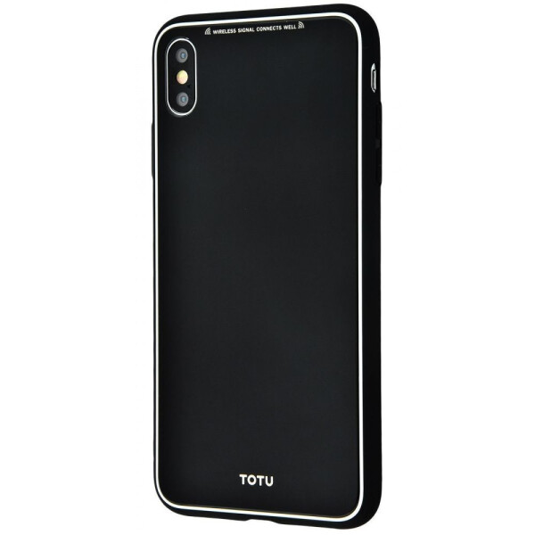 

Чехол-накладка Totu Style Series Case (Glass+TPU) iPhone Xs Max black