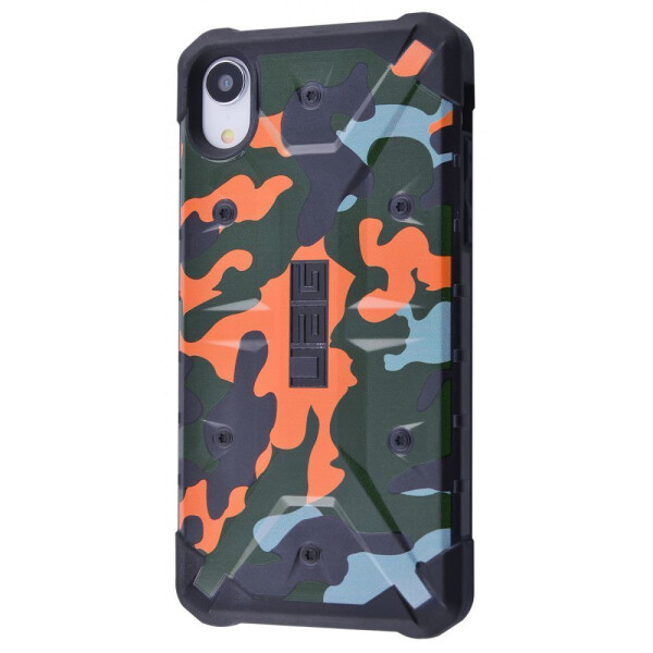 

Чехол-накладка UAG Pathfinder (Anti Fall ) iPhone Xr green_orange