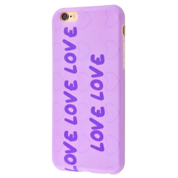 

Чехол-накладка Violet glossy case (TPU) iPhone 6/6s 01