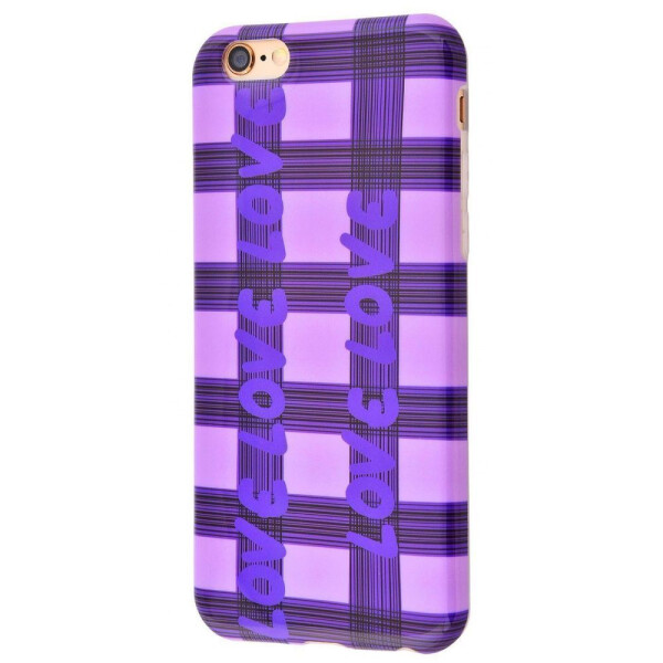 

Чехол-накладка Violet glossy case (TPU) iPhone 6/6s 02
