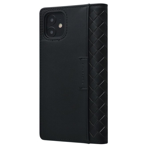 

Чехол-накладка Viva Madrid Folio Case Tejido Series iPhone 11 black
