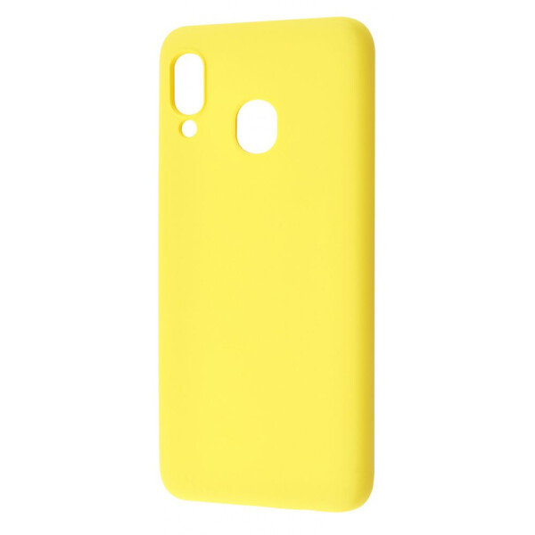 

Чехол-накладка WAVE Colorful Case (TPU) Samsung Galaxy A20/A30 (A205F/A305F) yellow