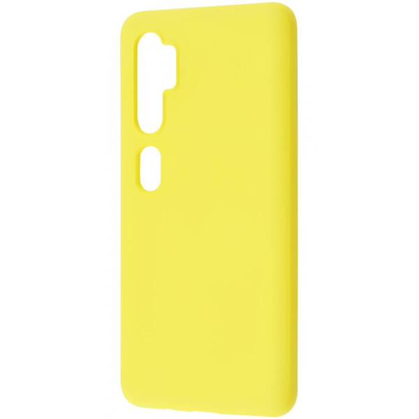 

Чехол-накладка WAVE Colorful Case (TPU) Xiaomi Mi Note 10/Mi CC9 Pro yellow