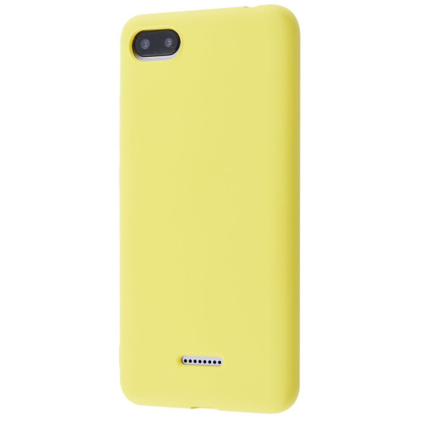

Чехол-накладка WAVE Colorful Case (TPU) Xiaomi Redmi 6A yellow