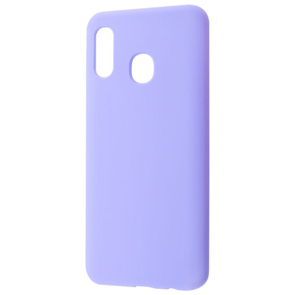 

Чехол-накладка WAVE Full Silicone Cover Samsung Galaxy A20/A30 (A205F/A305F) light_purple