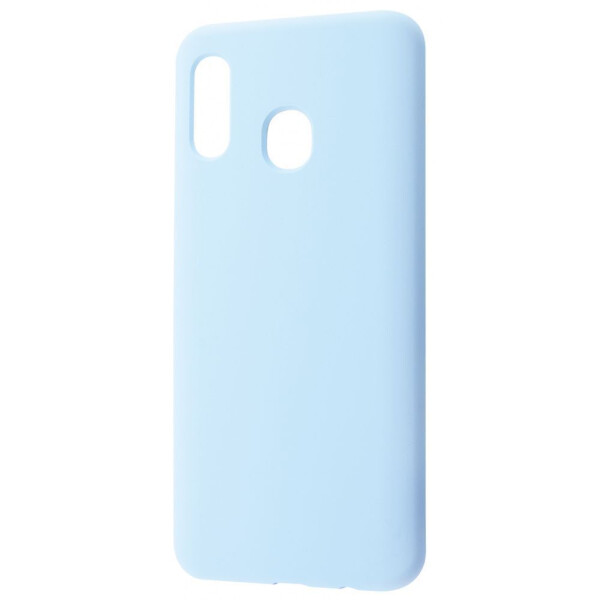 

Чехол-накладка WAVE Full Silicone Cover Samsung Galaxy A20/A30 (A205F/A305F) sky_blue