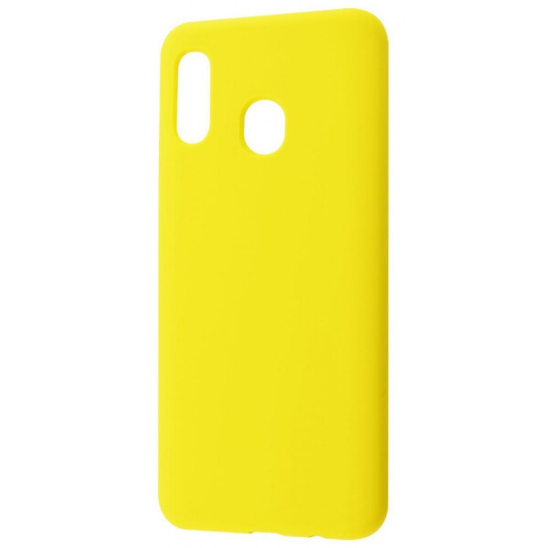 

Чехол-накладка WAVE Full Silicone Cover Samsung Galaxy A20/A30 (A205F/A305F) yellow