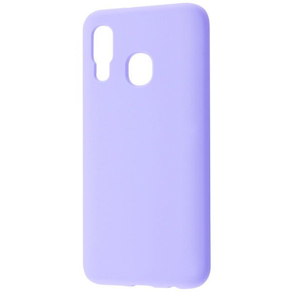 

Чехол-накладка WAVE Full Silicone Cover Samsung Galaxy A40 (A405F) light_purple