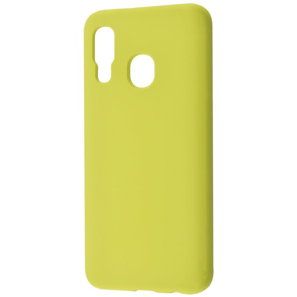 

Чехол-накладка WAVE Full Silicone Cover Samsung Galaxy A40 (A405F) lime_green