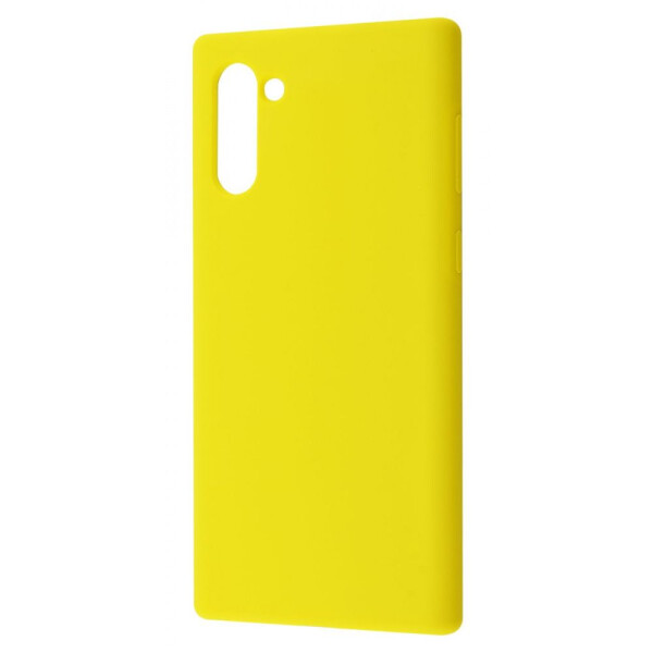 

Чехол-накладка WAVE Full Silicone Cover Samsung Galaxy Note 10 yellow