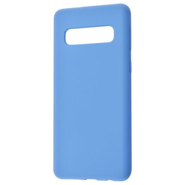 

Чехол-накладка WAVE Full Silicone Cover Samsung Galaxy S10 azure