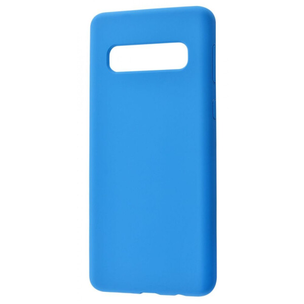 

Чехол-накладка WAVE Full Silicone Cover Samsung Galaxy S10 blue