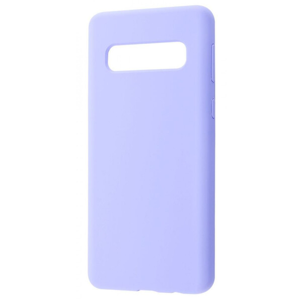

Чехол-накладка WAVE Full Silicone Cover Samsung Galaxy S10 light_purple