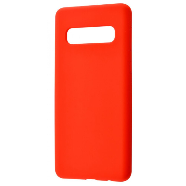 

Чехол-накладка WAVE Full Silicone Cover Samsung Galaxy S10 red