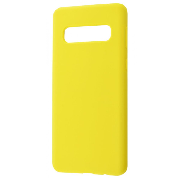 

Чехол-накладка WAVE Full Silicone Cover Samsung Galaxy S10 yellow