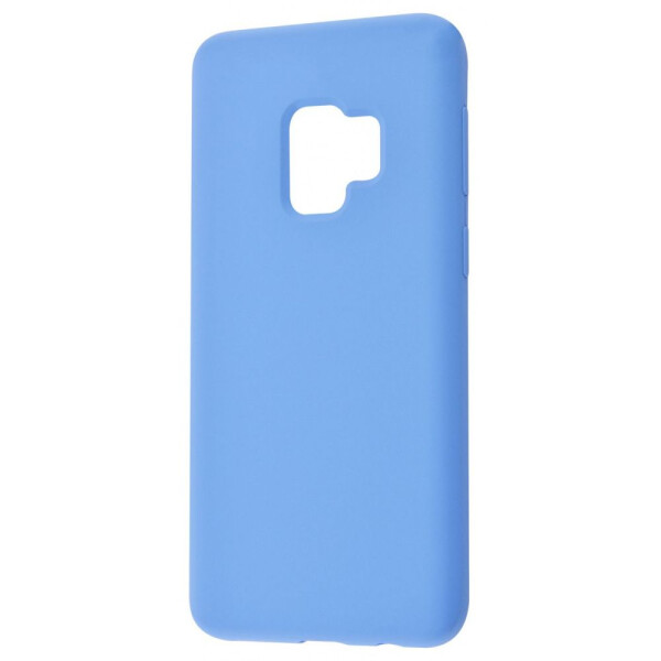 

Чехол-накладка WAVE Full Silicone Cover Samsung Galaxy S9 azure