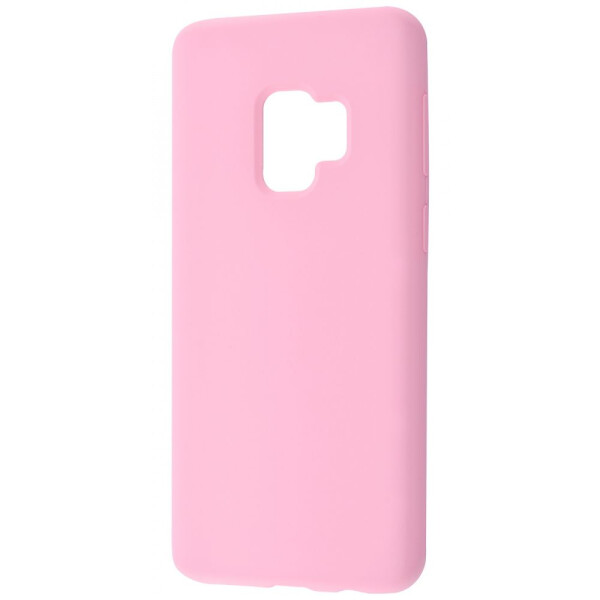 

Чехол-накладка WAVE Full Silicone Cover Samsung Galaxy S9 light_pink