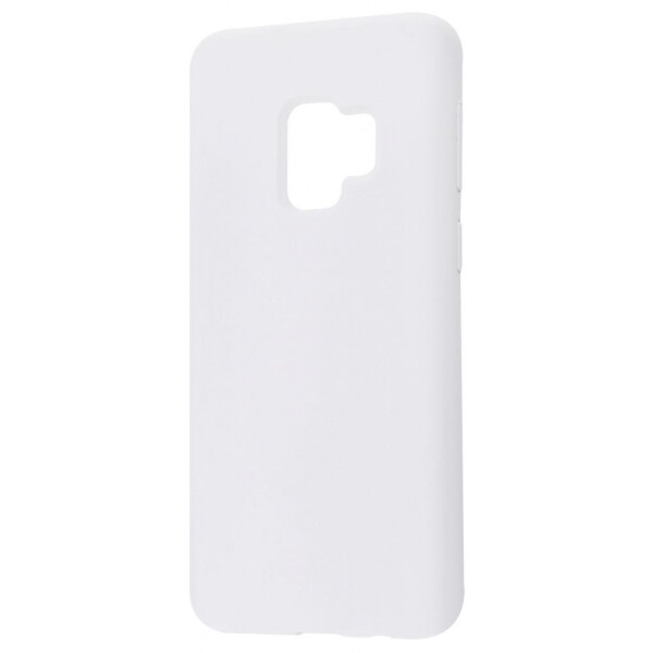 

Чехол-накладка WAVE Full Silicone Cover Samsung Galaxy S9 white
