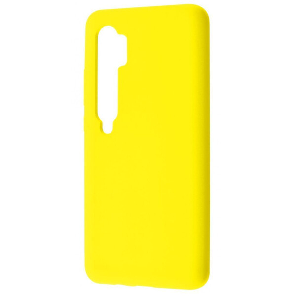 

Чехол-накладка WAVE Full Silicone Cover Xiaomi Mi Note 10 yellow