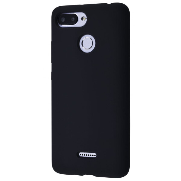 

Чехол-накладка WAVE Full Silicone Cover Xiaomi Redmi 6/6A black