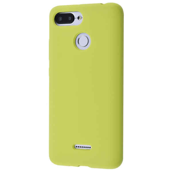 

Чехол-накладка WAVE Full Silicone Cover Xiaomi Redmi 6/6A lime_green