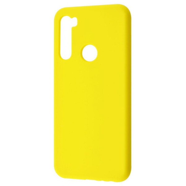 

Чехол-накладка WAVE Full Silicone Cover Xiaomi Redmi Note 8 yellow