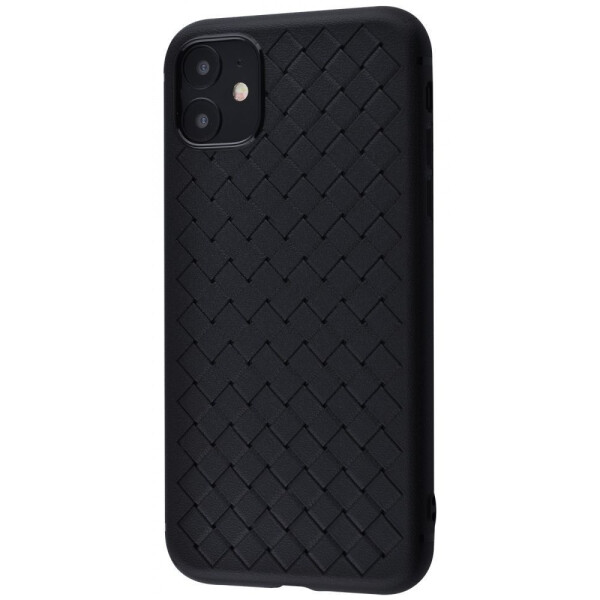 

Чехол-накладка Weaving Case (TPU) iPhone 11 black