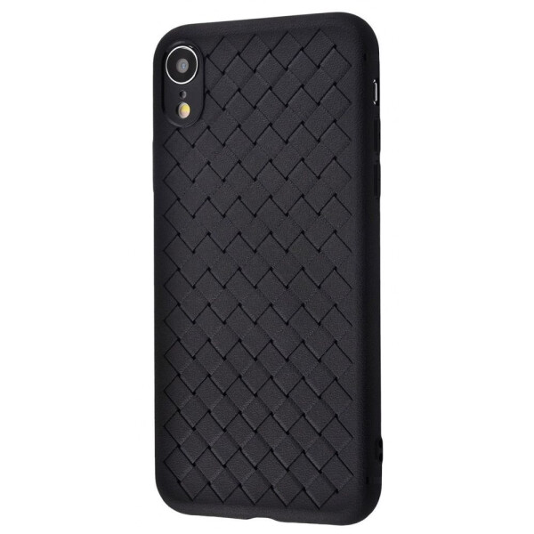 

Чехол-накладка Weaving Case (TPU) iPhone Xr black