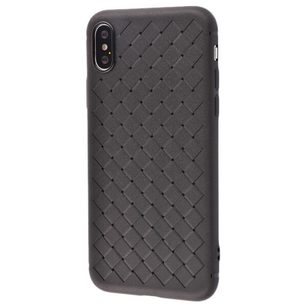 

Чехол-накладка Weaving Case (TPU) iPhone Xs Max black