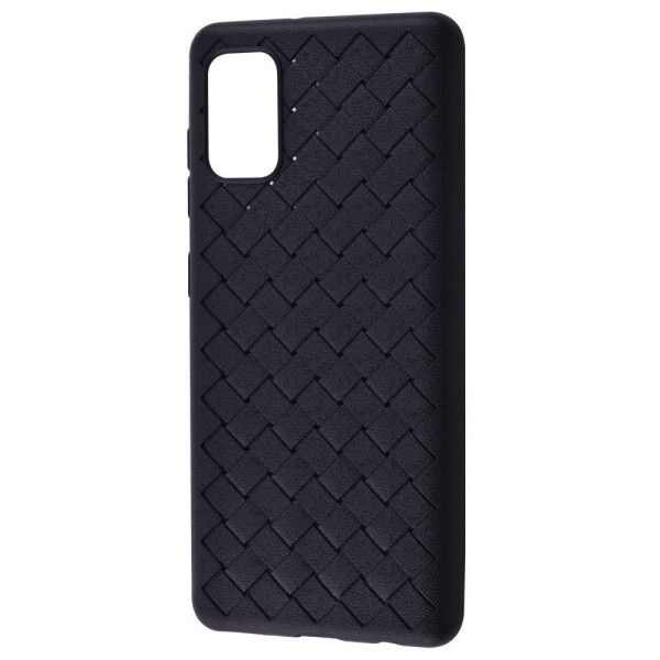 

Чехол-накладка Weaving Case (TPU) Samsung Galaxy A41 black