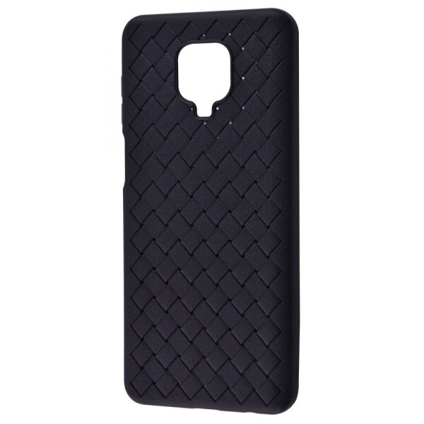 

Чехол-накладка Weaving Case (TPU) Xiaomi Redmi Note 9S/Note 9 Pro black