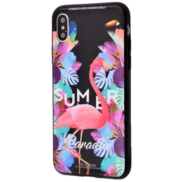 

Чехол-накладка White Knight Pictures Glass Case 0.8 mm iPhone X 30