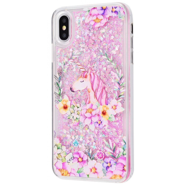 

Чехол-накладка Блестки вода New Edition (PC+TPU) iPhone Xs Max 10