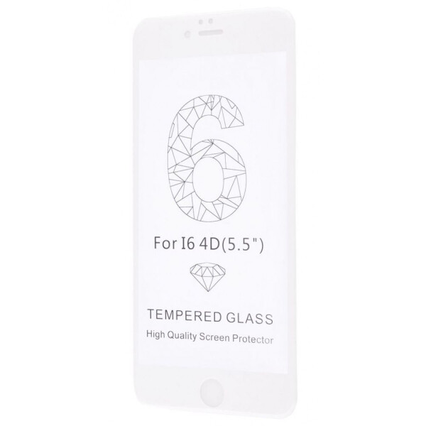 

Защитное стекло FULL SCREEN 4D 360 iPhone 6 Plus/6s Plus без упаковки white