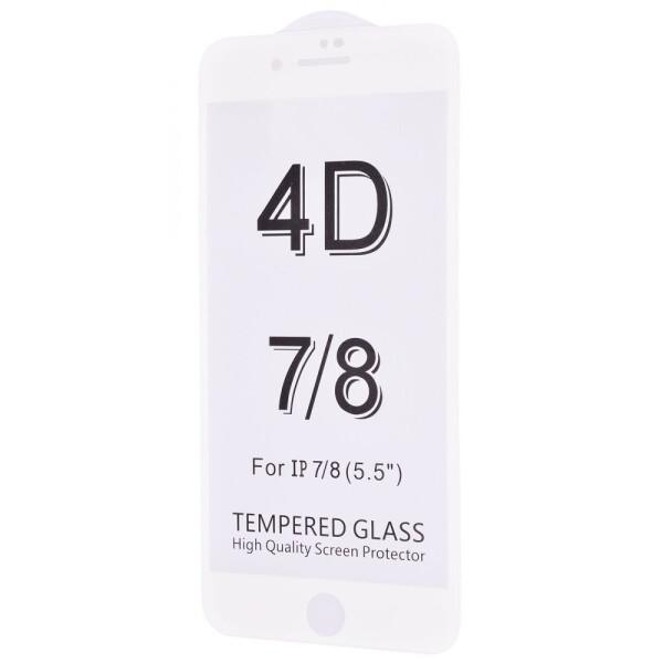 

Защитное стекло FULL SCREEN 4D 360 iPhone 7 Plus/8 Plus без упаковки white