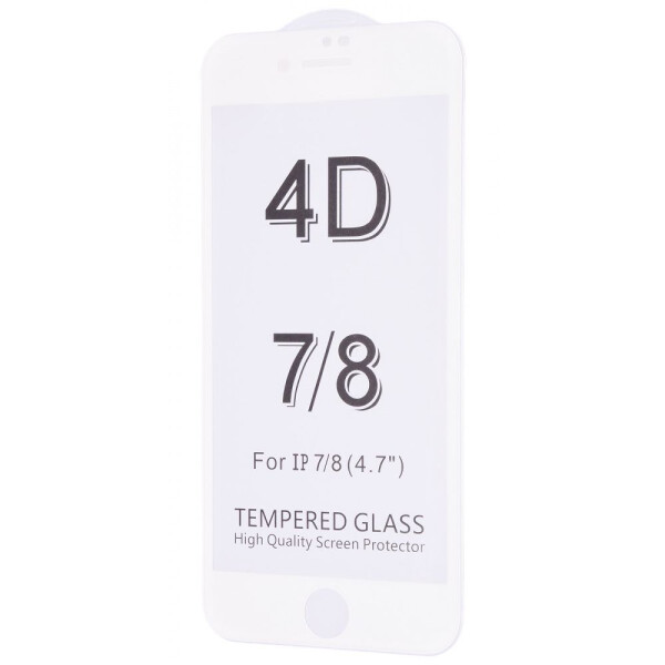

Защитное стекло FULL SCREEN 4D 360 iPhone 7/8 без упаковки white